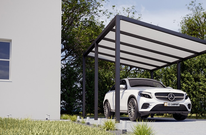 Alu Carport Konfigurator Aluminium Carport Anbau