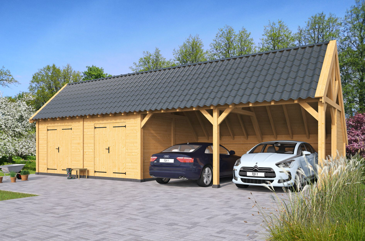 Freistehender Carport AFC - Alu Floors Scandinavia Geben Sie Ihrem Auto den  freistehenden Carport, den er verdient!